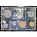 S A MINT UNCIRCULATED SET 1981 -- R1 TO 1 CENT - SEALED FROM SA MINT
