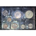 S A MINT UNCIRCULATED SET 1970 --SILVER R1 TO 1/2 CENT - SEALED FROM SA MINT