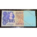 SOUTH AFRICA FULL PACK UNC R2 GPC DE KOCK IN SEQUENCE HG7913501-600 STAMPED 1989-07-15 AS FROM BANK