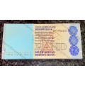 SOUTH AFRICA FULL PACK UNC R2 GPC DE KOCK IN SEQUENCE HG7913501-600 STAMPED 1989-07-15 AS FROM BANK