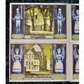 GERMANY - SET OF GSHNEEBERG 50 PFENNIG 1921 UNC NOTGELD (EMERGENCY MONEY) - AMAZING ART