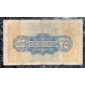 EGYPT CURRENCY NOTE 25 PIASTRES 5TH AUGUST 1942 WW2