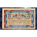 GERMANY 50 PFENNIG - OLDENBURG - 1921 NOTGELD (EMERGENCY MONEY) - AMAZING ART