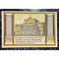 GERMANY 75 PFENNIG - PUTBUS - 1922 UNC NOTGELD (EMERGENCY MONEY) - AMAZING ART