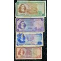 COMPLETE SET REPLACEMENT NOTES TW DE JONGH R10 -W20, R5 -X3, R2 -Y2 & R1 -Z27 -- 1967-1975