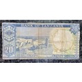 TANZANIA 20 SHILLINGS 1966 LOW NUMBER