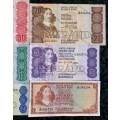 COMPLETE SET OF CL STALS & DECIMALS R50 TO R2 AA --1ST ISSUE 1990 [R1A DE JONGH 1967]1 BID TAKES ALL