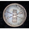 SOUTH AFRICA PROOF SILVER R1 -- 1985 -- PARLIAMENT -