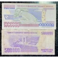 TURKEY SET 1000000 LIRASI & 500000 LIRSAI 1970(1 BID TAKES ALL)