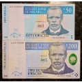 MALAW SET 200 KWACHA AA & 50 KWACHA 1997 (1 BID TAKES ALL)