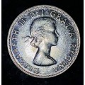CANADA SILVER 1 DOLLAR 1958