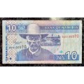 NAMIBIA 10 DOLLARS HENDRIK WITBOOI 2002