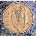 IRELAND 1/2 PENNY 1939 WW2 VERY RARE