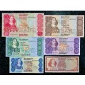 COMPLETE SET OF CL STALS & DECIMALS R50 TO R2AA --1ST ISSUE 1990 [R1 DE JONGH 1975]1 BID TAKES ALL)