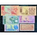 COMPLETE SET OF CL STALS & DECIMALS R50 TO R2AA --1ST ISSUE 1990 [R1 DE JONGH 1975]1 BID TAKES ALL)