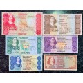 COMPLETE SET OF CL STALS & DECIMALS R50 TO R2 AA --1ST ISSUE 1990 [R1 DE JONGH 1975]1 BID TAKES ALL)