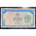 RHODESIA 1 DOLLARS 1979 ZIM BIRD WTM L/122