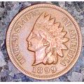 U S A - INDIAN HEAD PENNY 1899