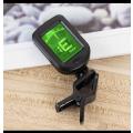 Accurate Clip-On Guitar Tuner With 360-Degree Rotatable Digital Display