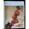 Gil Elvgren - All his glamorous American pin-ups. Taschen 25th anniversary edition. 271 pages.