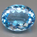 THE VAULT Offers a Striking 100% Natural AAA+ BABY SWISS BLUE TOPAZ - 9.18ct - Amazing Fire!!!!