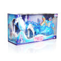 NEW & IN STOCK - BIG 50cm Princess & carriage. Horse can walk, lights and music. ULTIMATE GIFT!