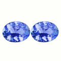 THE VAULT Offers 2 Pcs Shimmering "UNTREATED" 100% Natural TANZANITE - Blue Violet - 0.36tcw