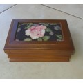 Outstanding Wooden Jewelry Box with mirror