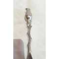 Functional Art : Highly Detailed Jenna Clifford Rose with Thorns Sugar 1/2 Teaspoon - Marked