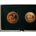 1983 Jan van Riebeeck GOLD R1 & R2 (22-carat Gold Pair)