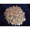 Mixed world stamps joblot 600 plus stamps - As per image