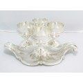 Ornate & Vintage Silver-Plated Egg Stand