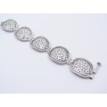 A Stunning Detailed and Oh So Beautiful Bracelet in Sterling Silver.
