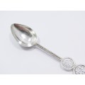 Antique Chinese Export Silver `Good Luck` Teaspoon