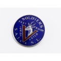 Vintage South African `Jewish Guild` Sterling Silver Badge