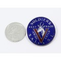 Vintage South African `Jewish Guild` Sterling Silver Badge