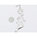 A Stunning Huge Statement Pendant With a Bird in a Branch