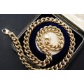 Exquisite! Retro Chunky 9CT Gold Necklace