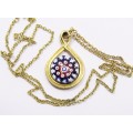 Vintage Murano Glass & Costume Jewellery Necklace