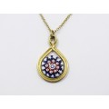 Vintage Murano Glass & Costume Jewellery Necklace