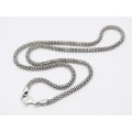 A Gorgeous Long Popcorn Chain in Sterling Silver.