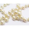 A Gorgeous Vintage String of Fresh Water Pearls With Lovely Sterling Silver Clasp