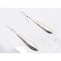 A Gorgeous Pair of Long  Drop Earrings in Sterling Silver