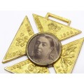 Antique (c1887) Queen Victoria Golden Jubilee Medal