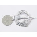 Gorgeous Scottish Brooch in Sterling Silver