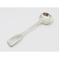 Antique (c1856) Hallmarked Silver Condiment Spoon