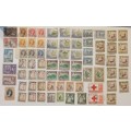 Pack of Rhodesia Nyasaland Stamps
