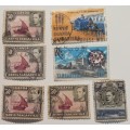pack of Kenya, Uganda, Tanganyika Stamps