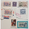 pack of 18 USA stamps