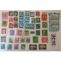 pack of stamps from Germany & colonies including a few Deitsche Reich stamps